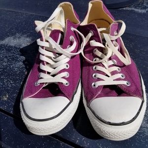 Purple Converse All Stars